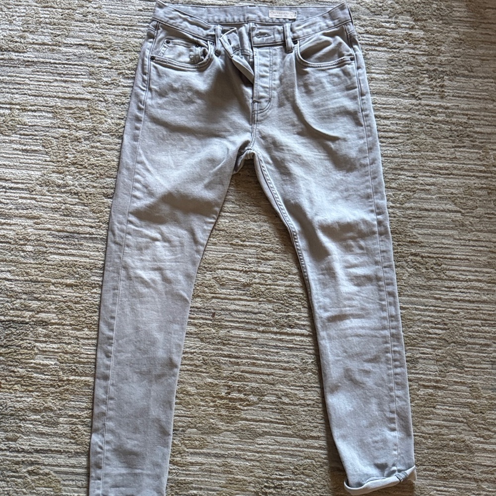 All Saints Charcoal Denim Pants